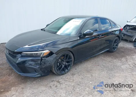 2022 Honda Civic Sport z USA, uszkodzony, nr VIN 2HGFE2F52NH583900